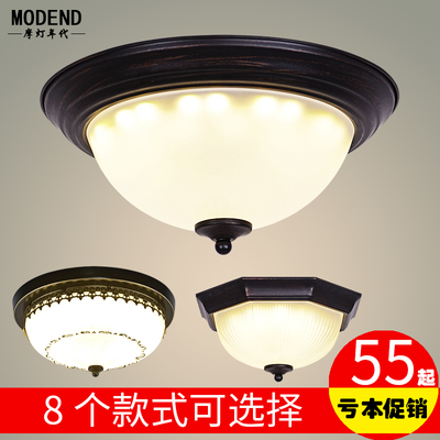 美式鄉(xiāng)村LED吸頂燈 點(diǎn)亮?xí)r尚簡(jiǎn)約的家居藝術(shù)